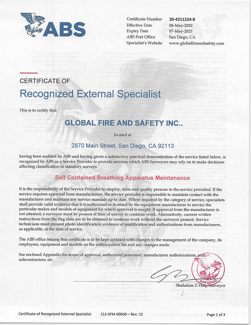 ABS-SCBA Certificate